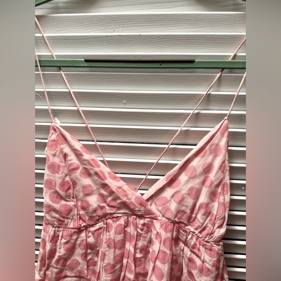 NWT Splendid Y2K Silk Blend Baby Doll Dress “ LOVESHACKFANCY VIBES” - Picture 4 of 9